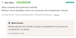 opinió psicologia badalona