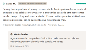 opinió psicologia badalona