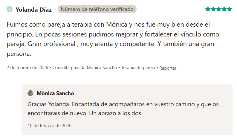 Doctoralia 4 opinió psicologia badalona